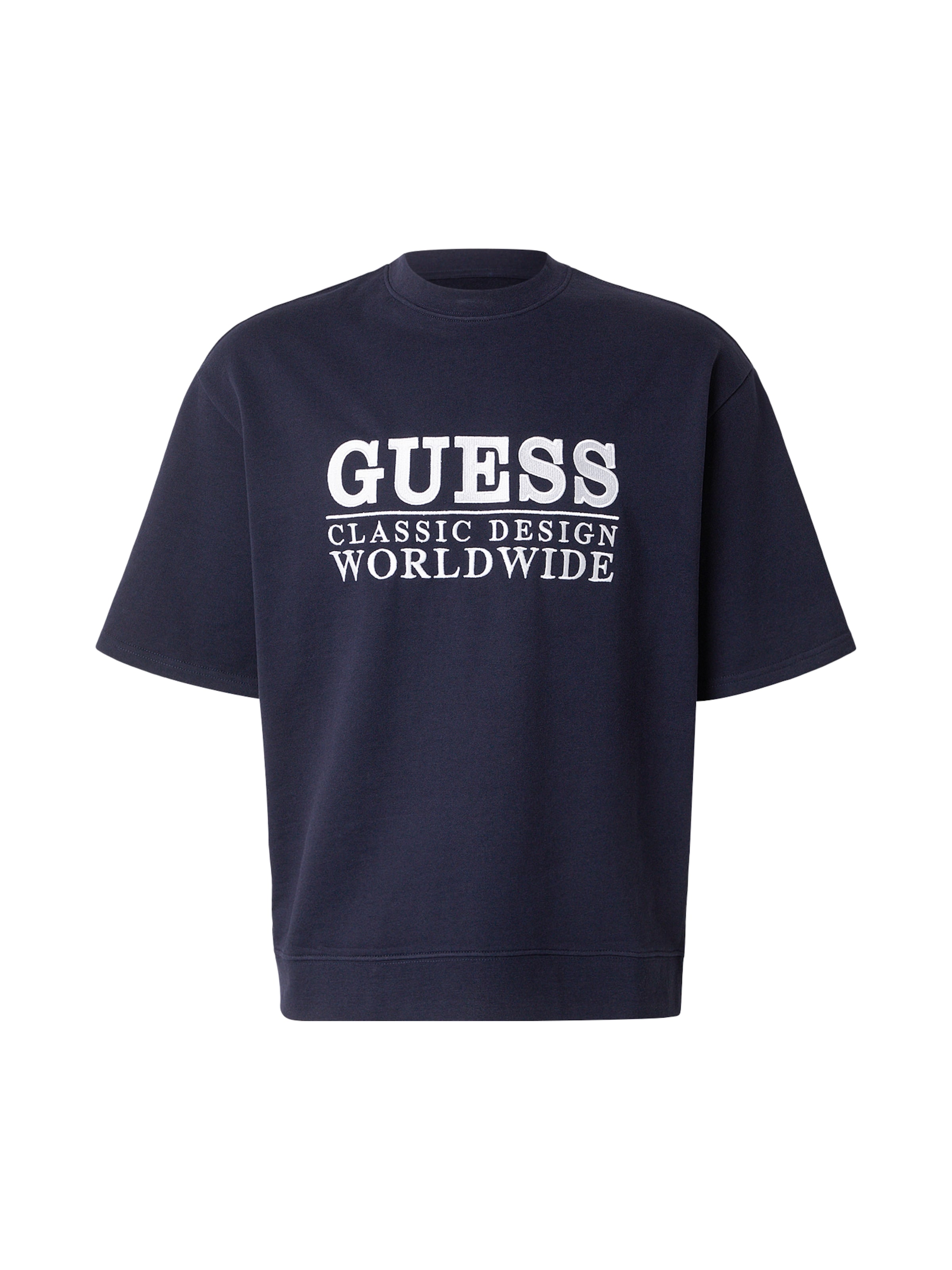 tengerészkék / fehér GUESS Póló 'PACIFIC', Termék nézet