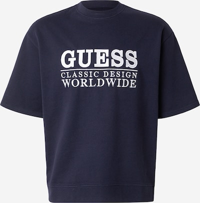 Marškinėliai 'PACIFIC' iš GUESS, spalva – tamsiai mėlyna jūros spalva / balta, Prekių apžvalga