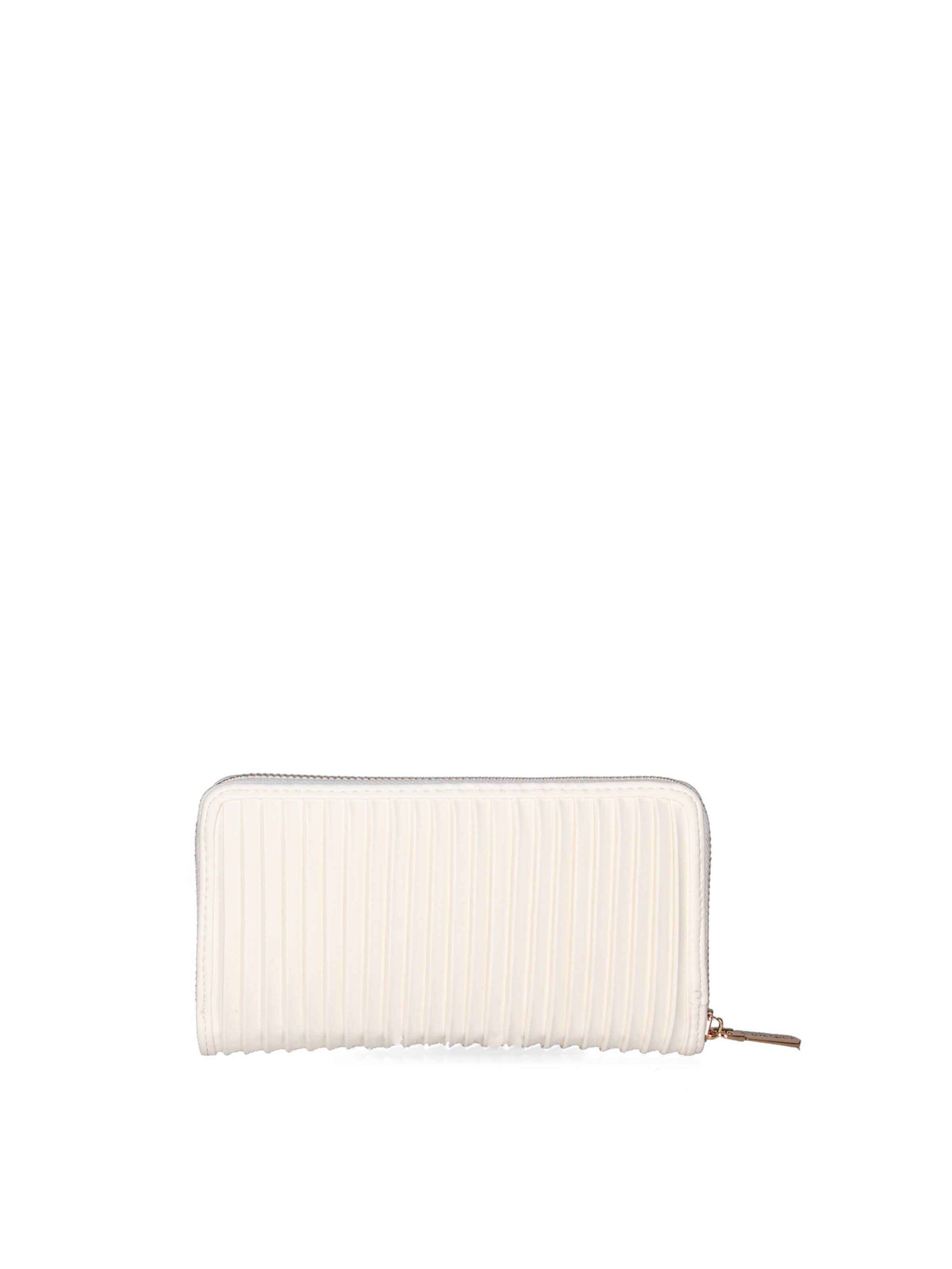 PIERRE CARDIN Wallet in White: front