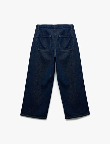 Koton Wide Leg Jeans in Blau