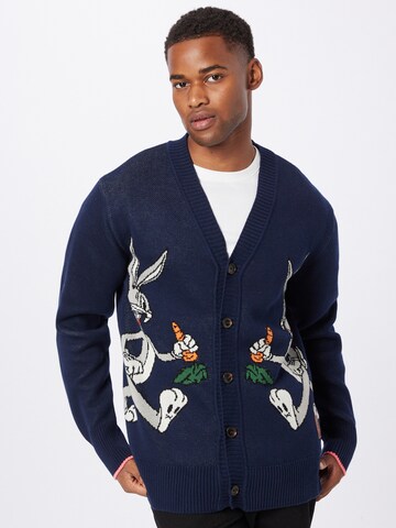 Vestes en maille 'Bugs Bunny' SCOTCH & SODA en bleu : devant