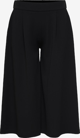 ONLY Carmakoma Wide Leg Housut värissä musta: etupuoli