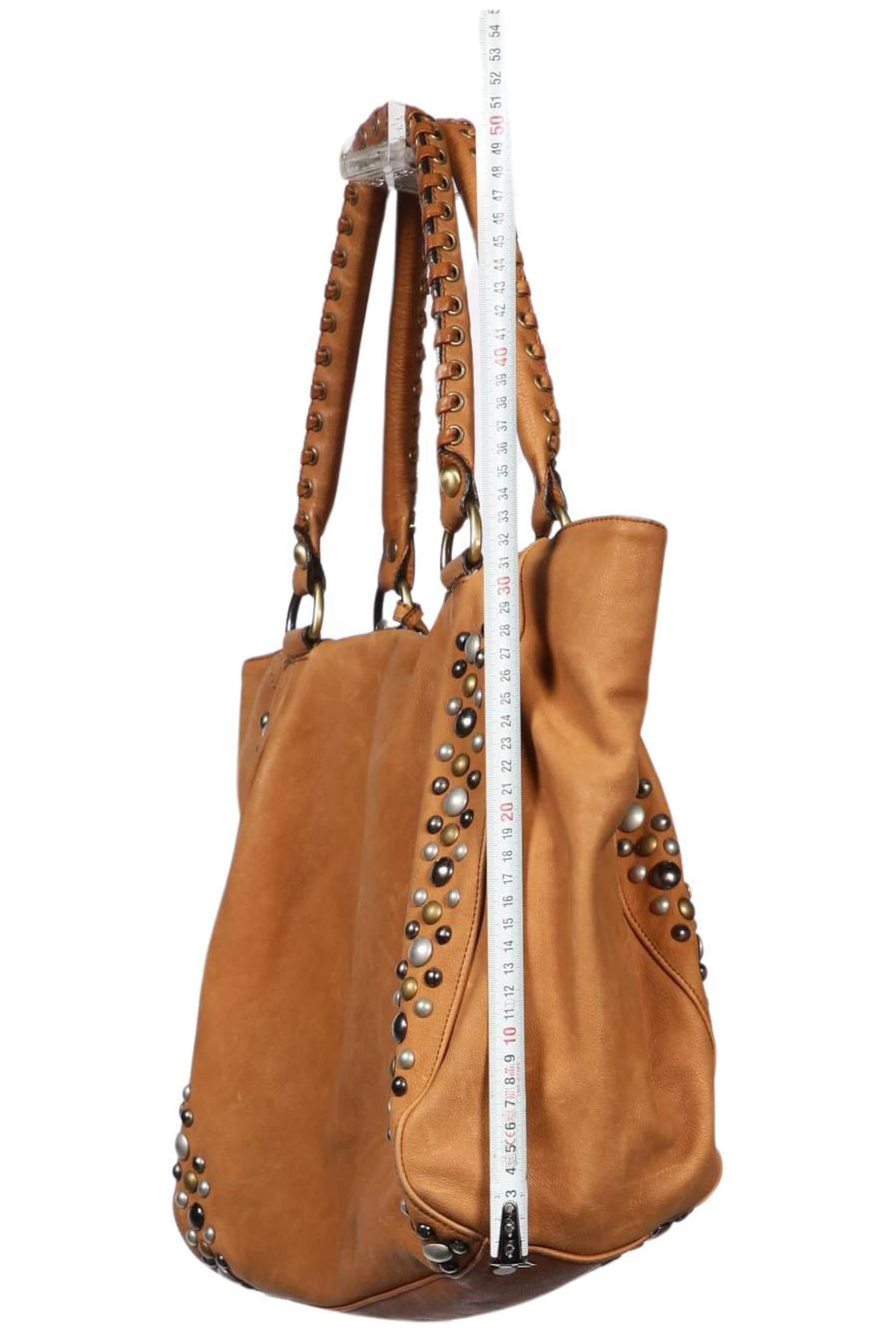 ABRO Handtasche gross Leder One Size in Braun