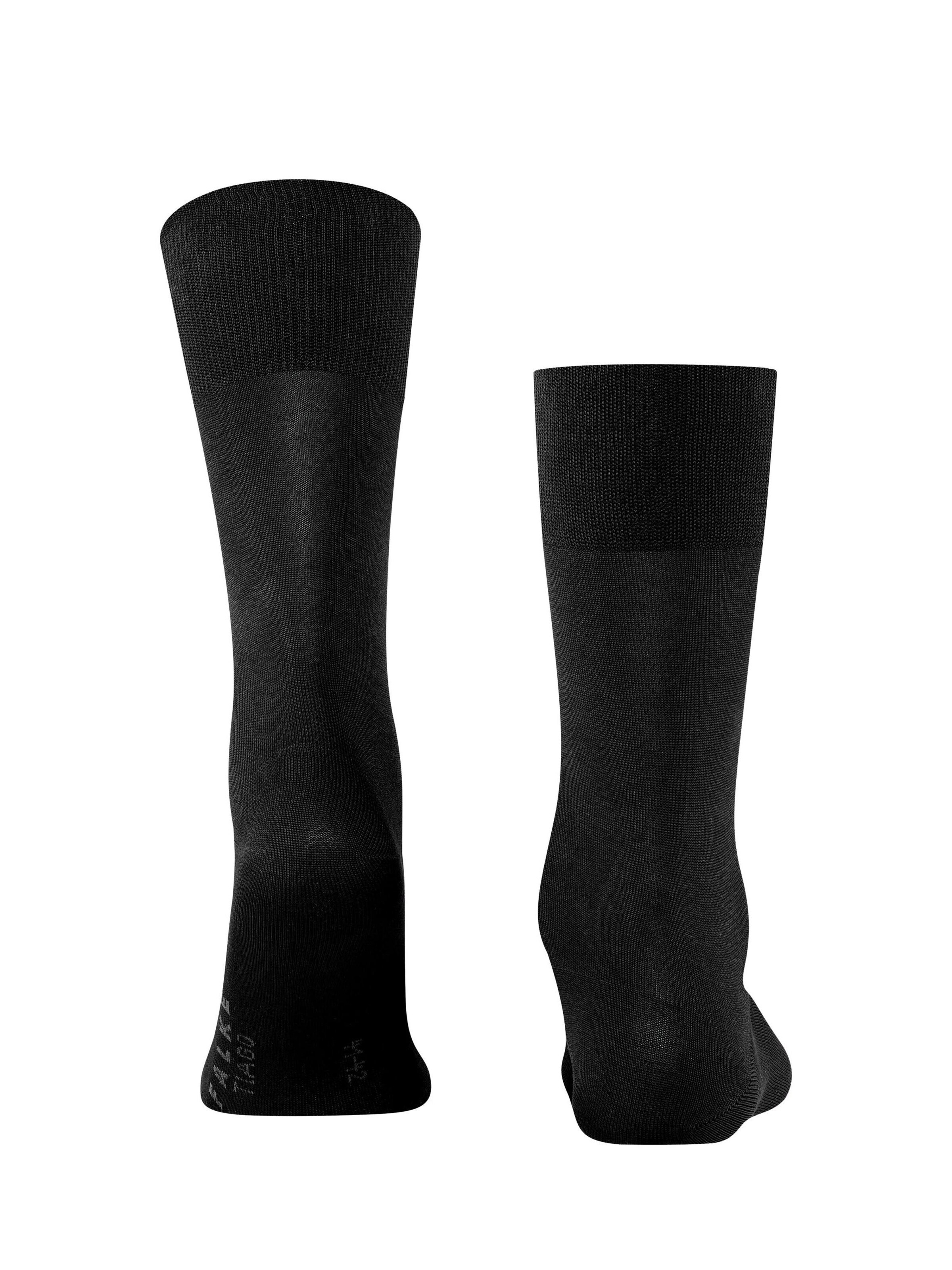 FALKE Socken 'Tiago'‌‌‌‌ in Schwarz