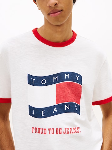 Tommy Jeans T-shirt i vit