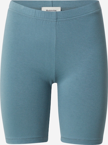 modström Leggings 'Kendis' in Blauw: voorkant