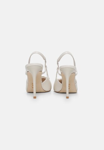 STEVE MADDEN Дамски обувки на ток с отворена пета 'Dossier' в бежово
