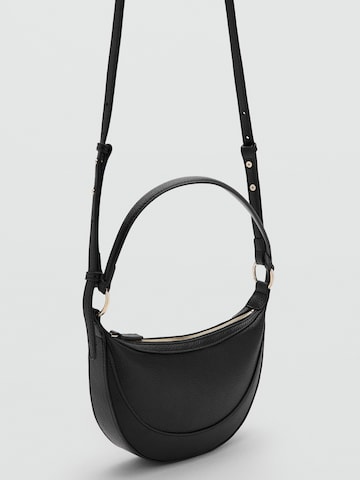 Sac bandoulière 'NESS' MANGO en noir