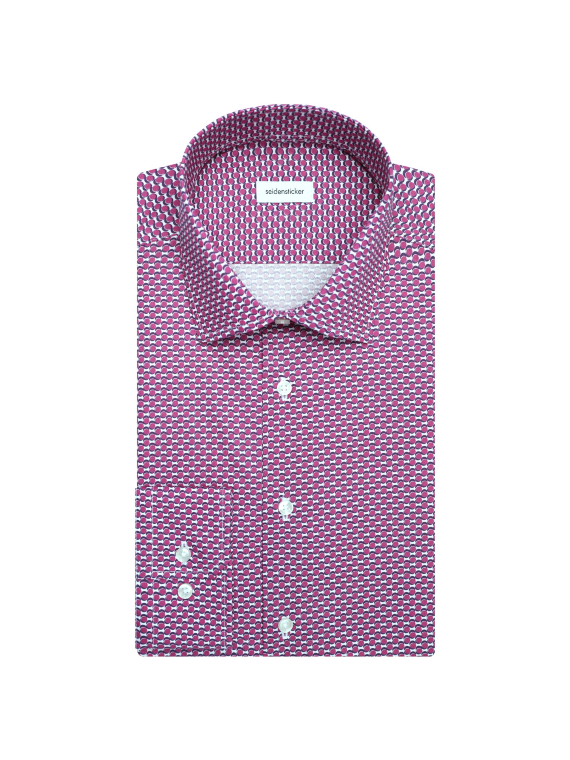 Slim fit Camicia business di SEIDENSTICKER in rosa