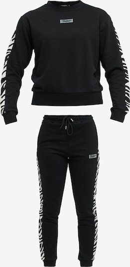 Tom Barron Freizeitanzug in schwarz, Produktansicht