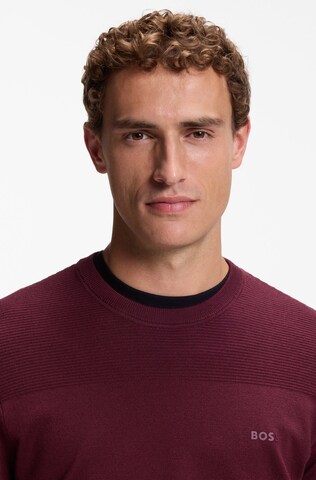 BOSS Pullover ' Momentum ' in Pink