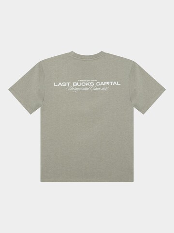 Last Bucks Koszulka 'Last Bucks | Capital Tee' w kolorze szary