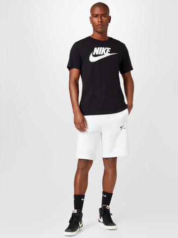 Nike Sportswearregular Hlače - bijela boja