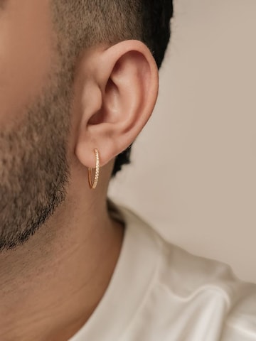 Hey Happiness - Pendientes 'Big Sparkles' en oro