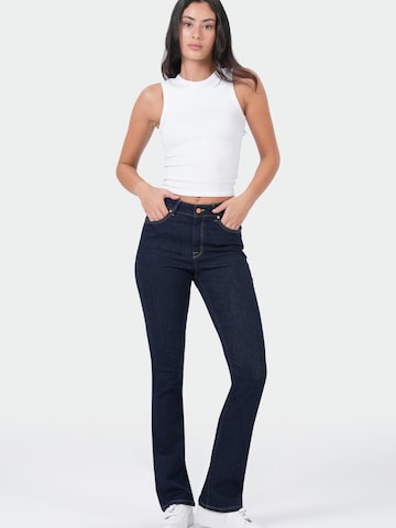 M.O.D MIRACLE OF DENIM - Vaquero en azul: frente