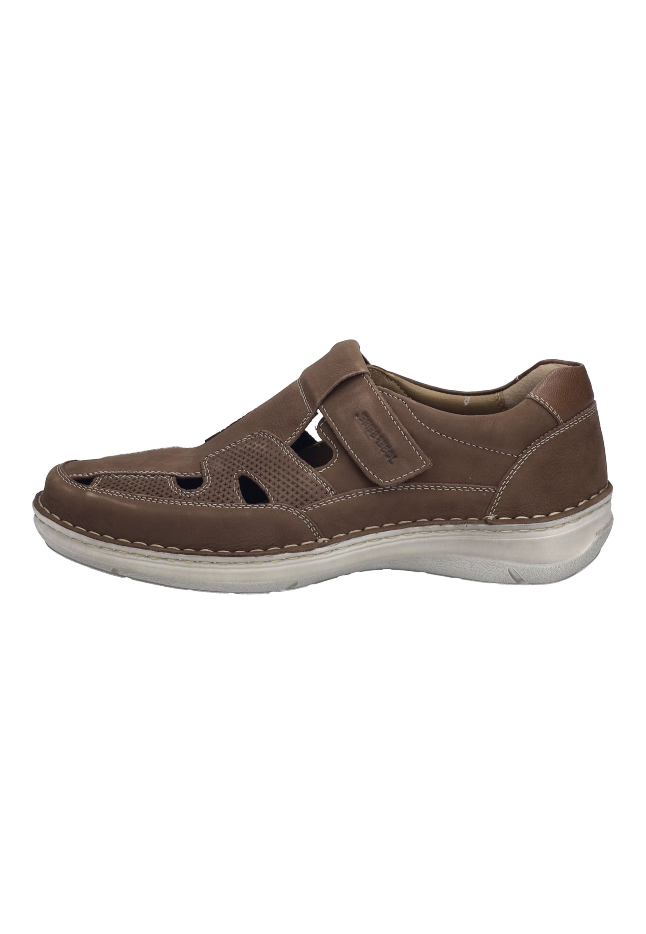 JOSEF SEIBEL Instappers 'New Anvers 81' in Bruin: voorkant