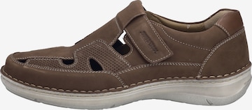 JOSEF SEIBEL Instappers 'New Anvers 81' in Bruin: voorkant