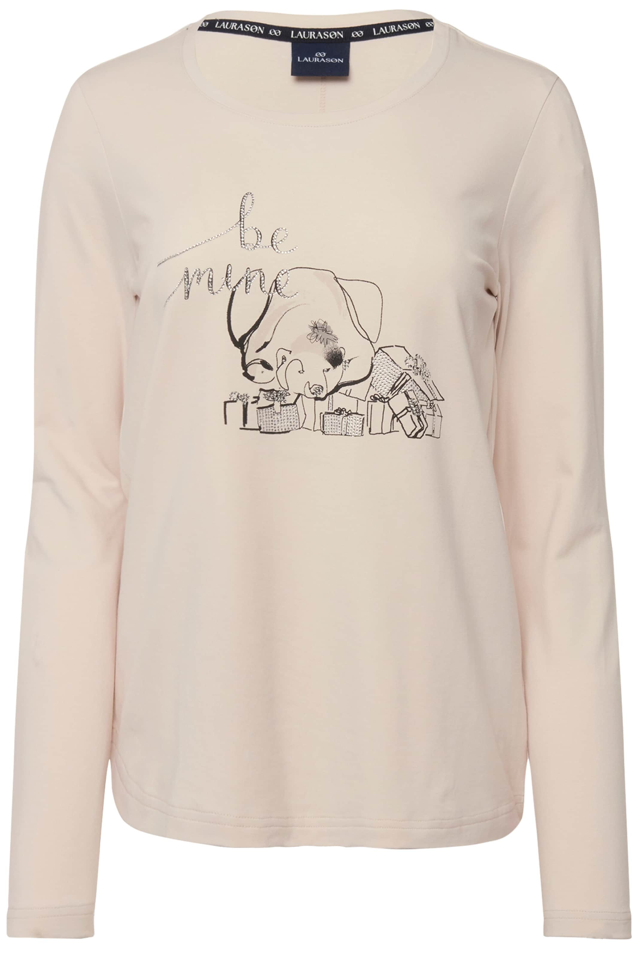 LAURASØN Shirt in Beige: front