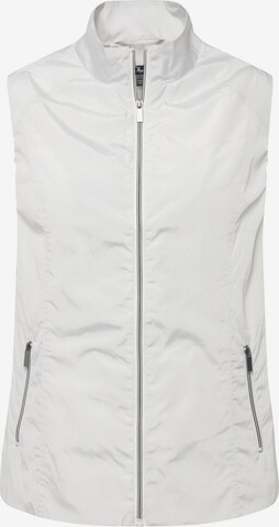 Ulla Popken Bodywarmer in Wit: voorkant