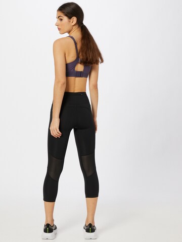 NIKE Skinny Sportbroek in Zwart