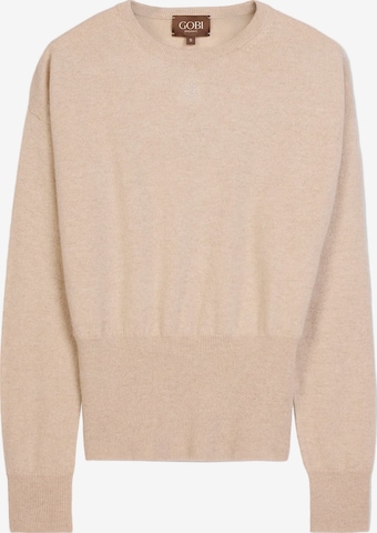 GOBI Cashmere Sweater in Beige: front