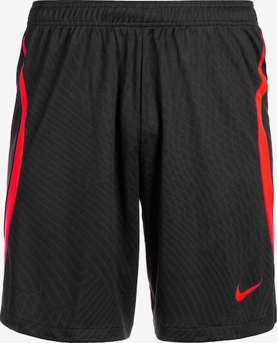 Pantaloni sportivi 'Dri-Fit Strike' NIKE di colore rosso neon / nero sfumato, Visualizzazione prodotti