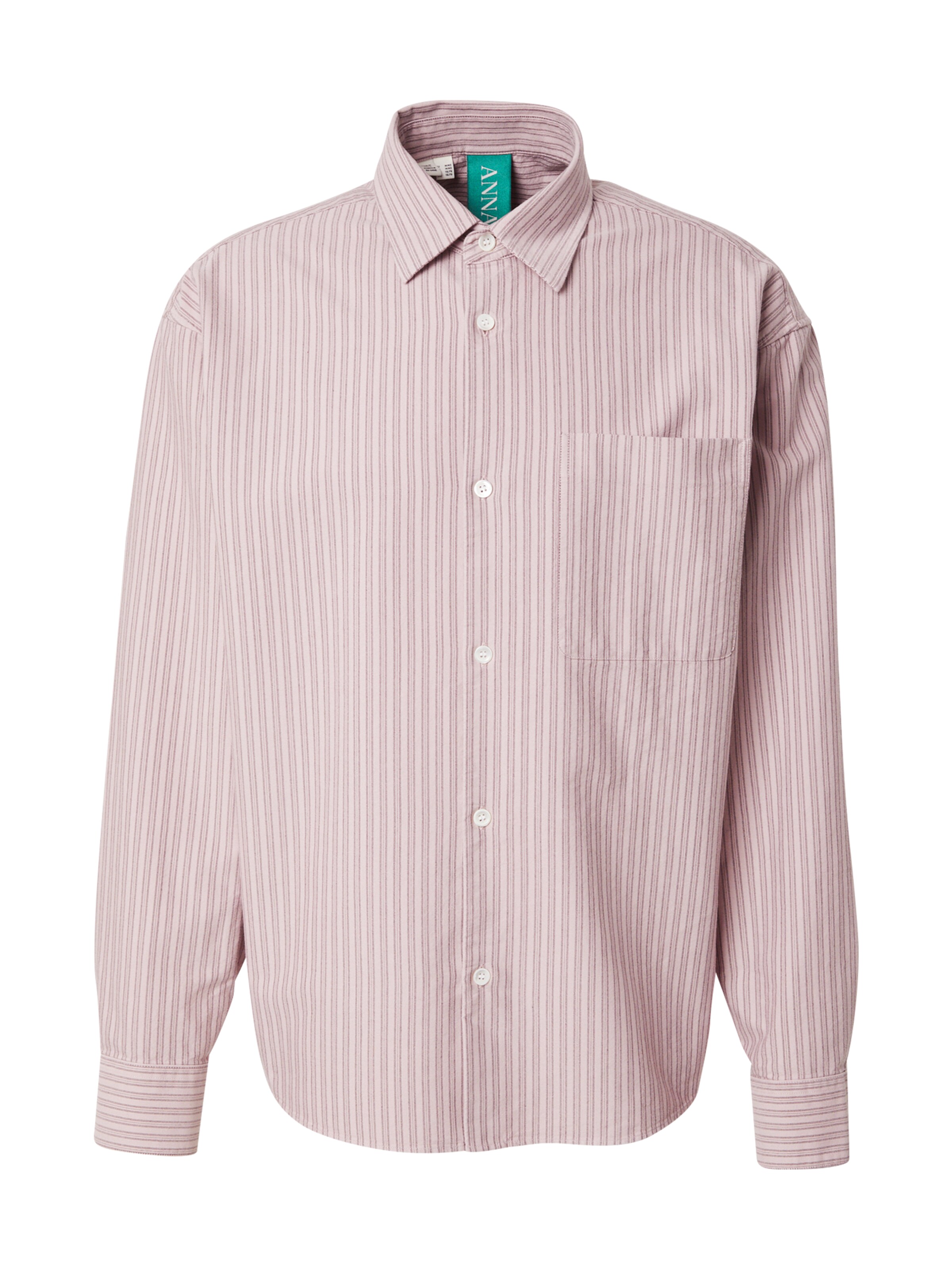 ANNARR Regular fit Button Up Shirt 'ANRVOLUND' in Purple: front