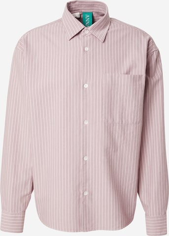 lillā ANNARR Standarta piegriezums Krekls 'ANRVOLUND': no priekšpuses