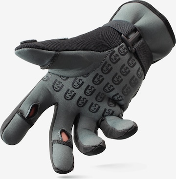 normani Full Finger Gloves 'Catcher' in Black