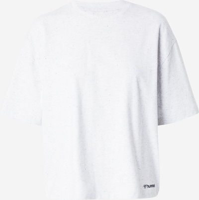 Hummel T-shirt en gris clair, Vue avec produit