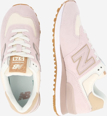 Sneaker bassa di new balance in rosa