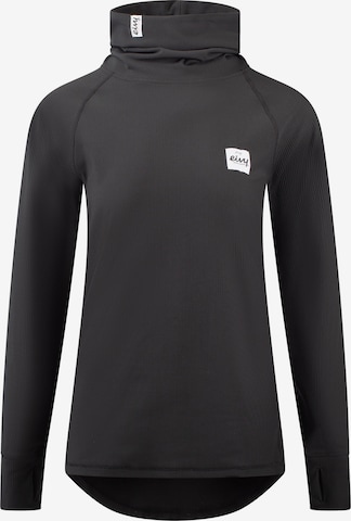 T-shirt fonctionnel Eivy en noir : devant