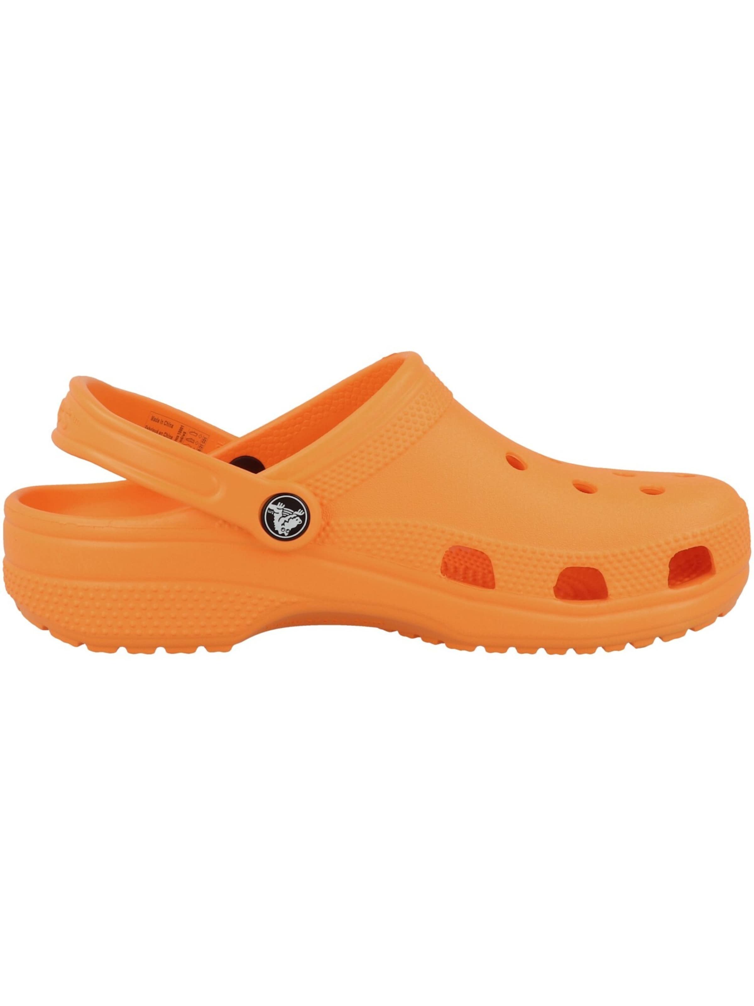 Crocs - Zuecos 'Classic' en naranja