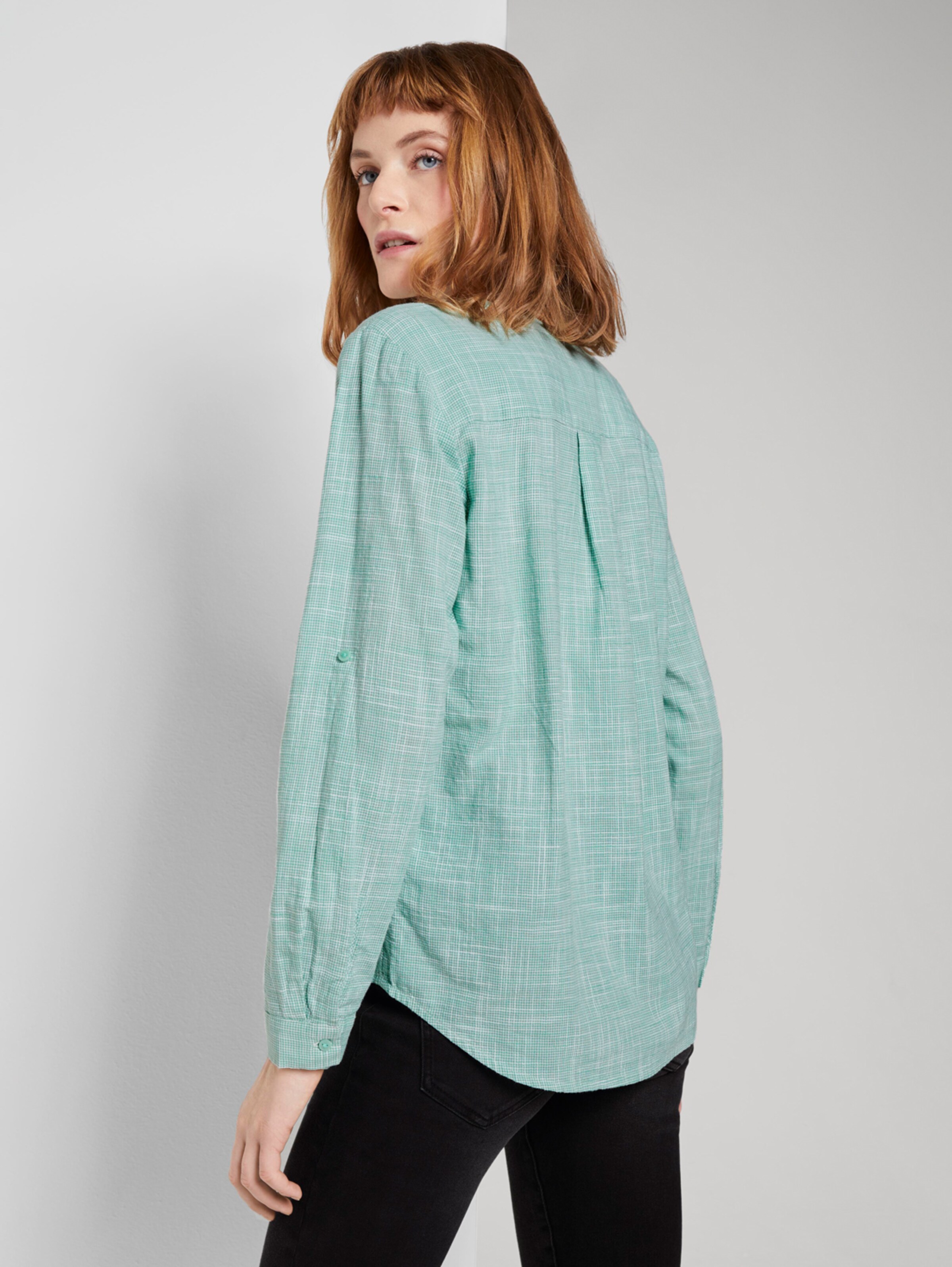 Frauen Große Größen TOM TAILOR Bluse in Mint - PX31987 Frauen Große Größen TOM TAILOR Bluse in Mint - PX31987