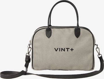 VINT+ Handbag 'Bowling Bag' in Grey: front