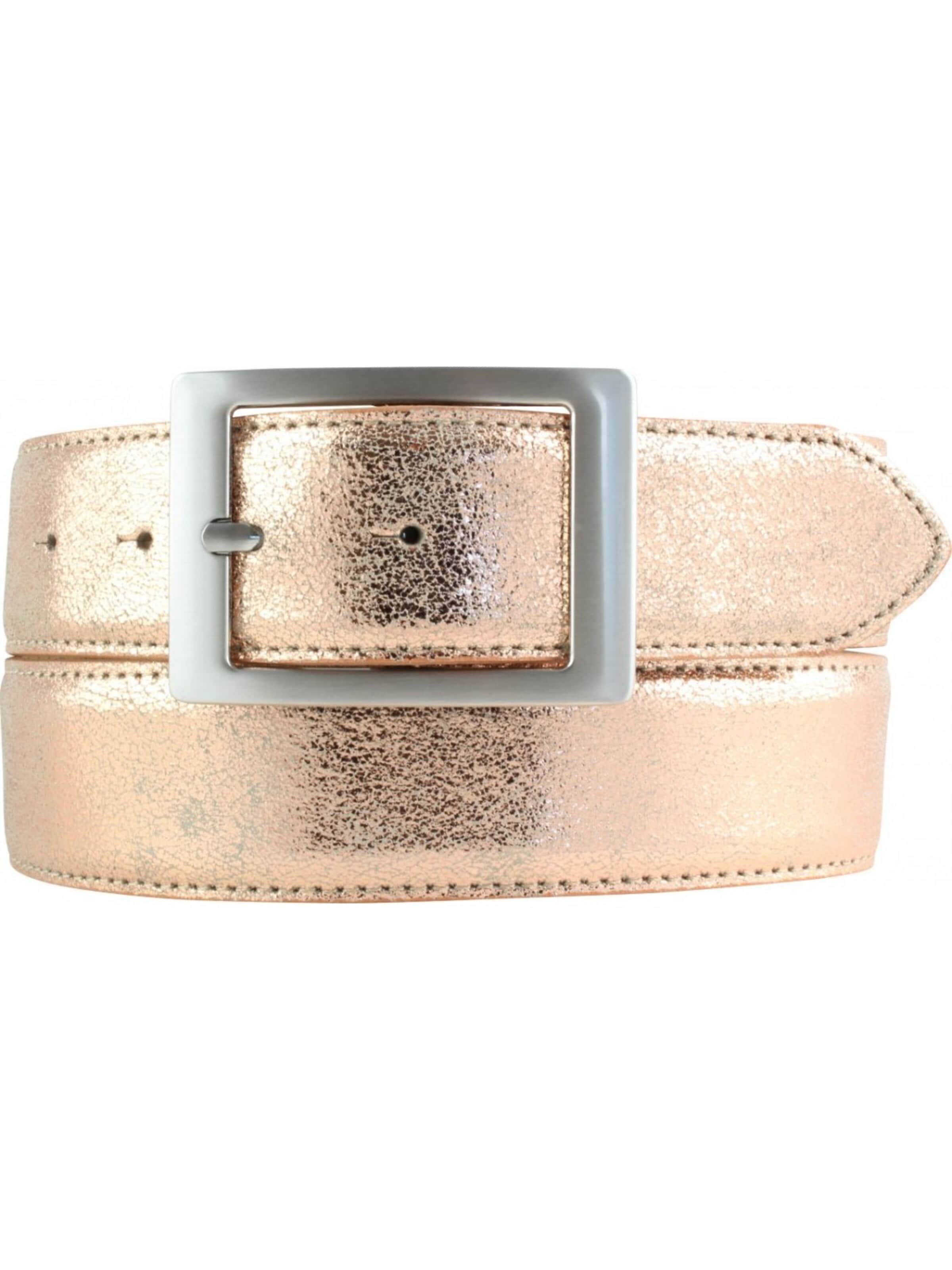 BELTINGER Gürtel 'Sassarii'‌‌‌‌‌‌‌‌‌ in Gold: Vorderseite