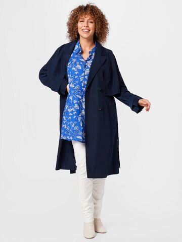 Manteau mi-saison Persona by Marina Rinaldi en bleu