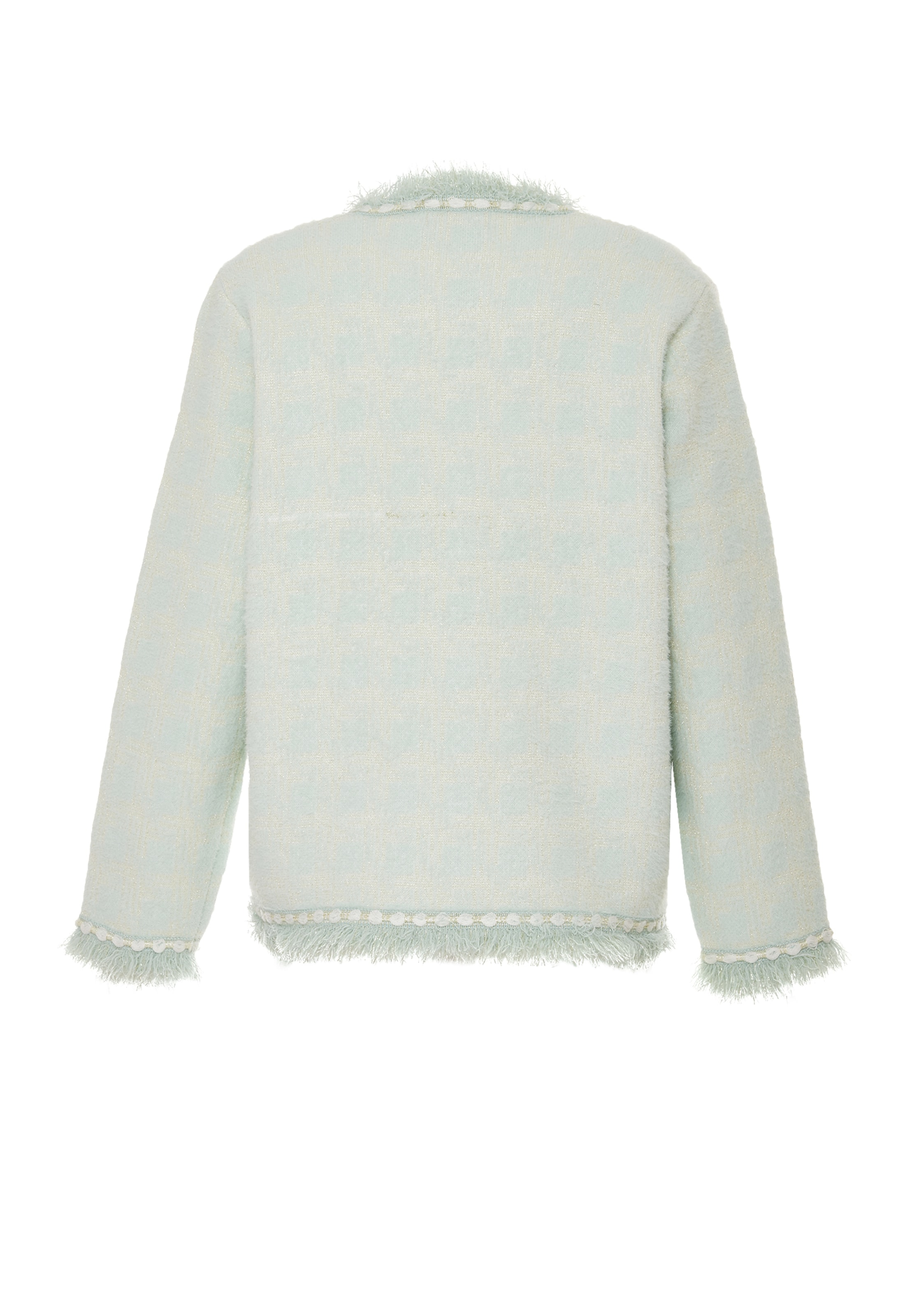 YASANNA Strickjacke in Grün