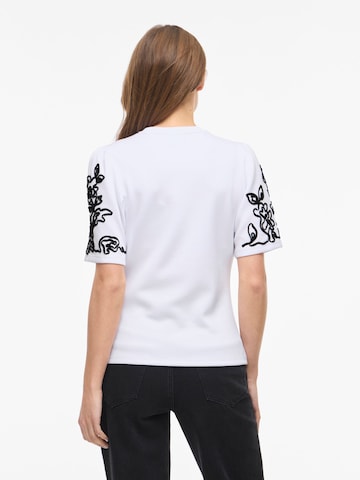 VILA Sweatshirt 'VIMia' i hvid