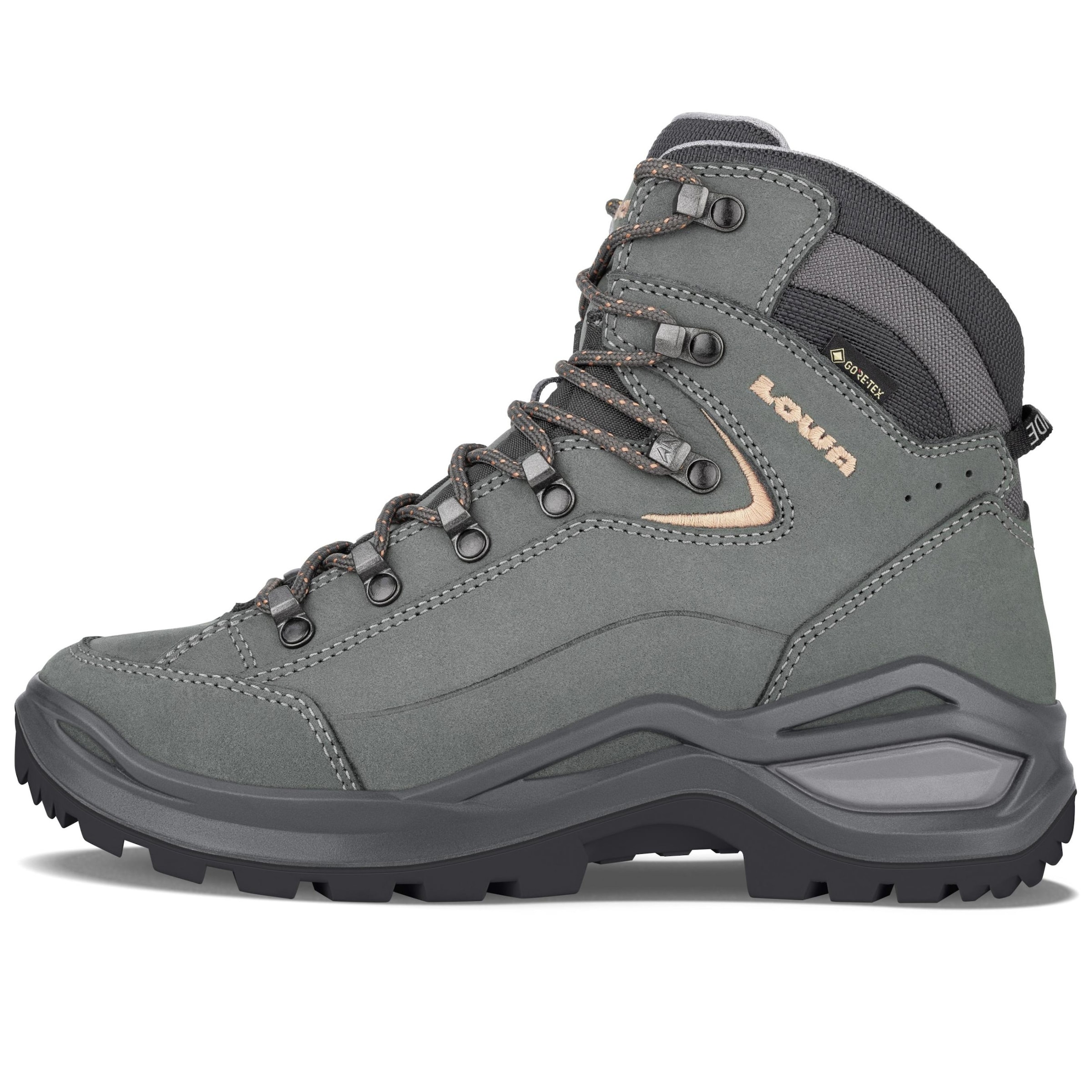LOWA Boots 'Renegade EVO GTX MID' in Grey: front