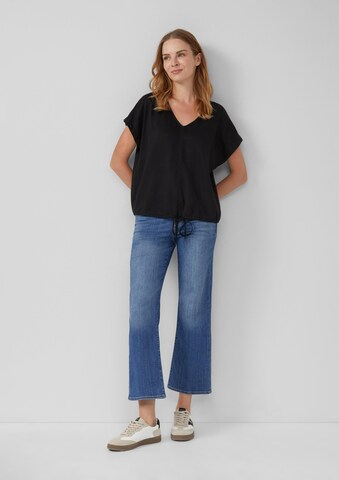 s.Oliver Blouse in Black
