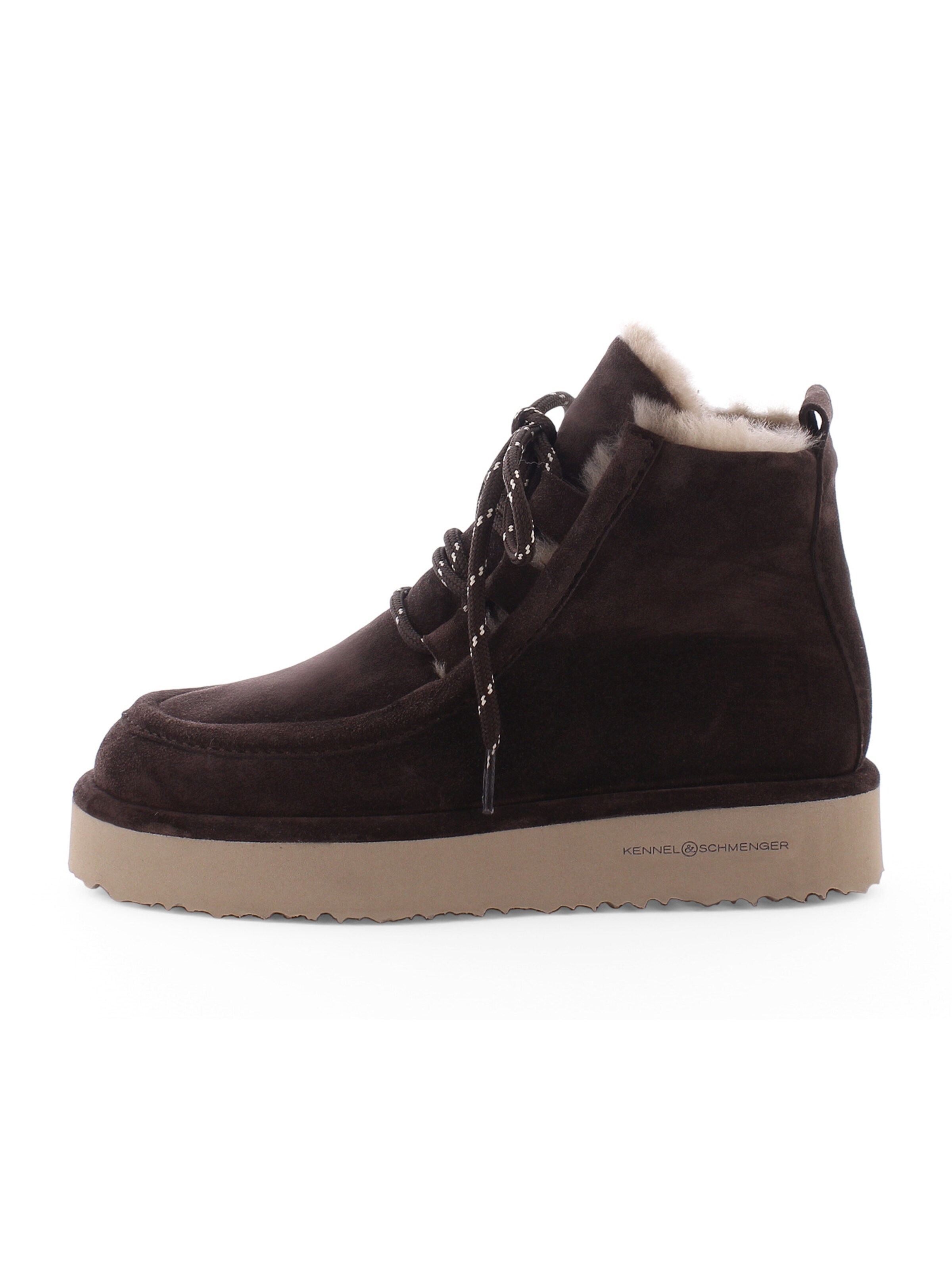 Kennel & Schmenger Sneakers hoog ' AURI ' in Bruin: voorkant