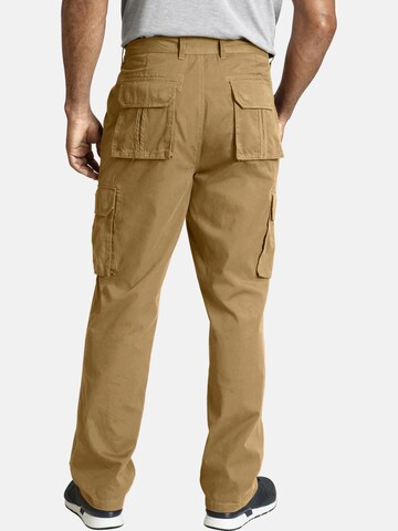 Jan Vanderstorm Loose fit Cargo Pants 'Steen' in Beige