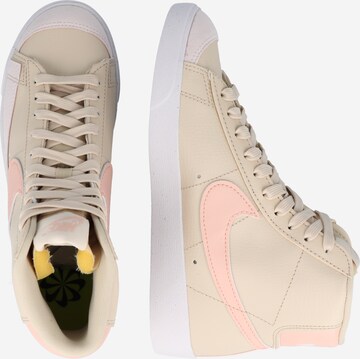 Nike Sportswear - Sapatilhas altas 'BLAZER MID 77 NEXT NATURE' em castanho