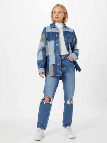 JDY Regular Jeans 'BINE' in Blau