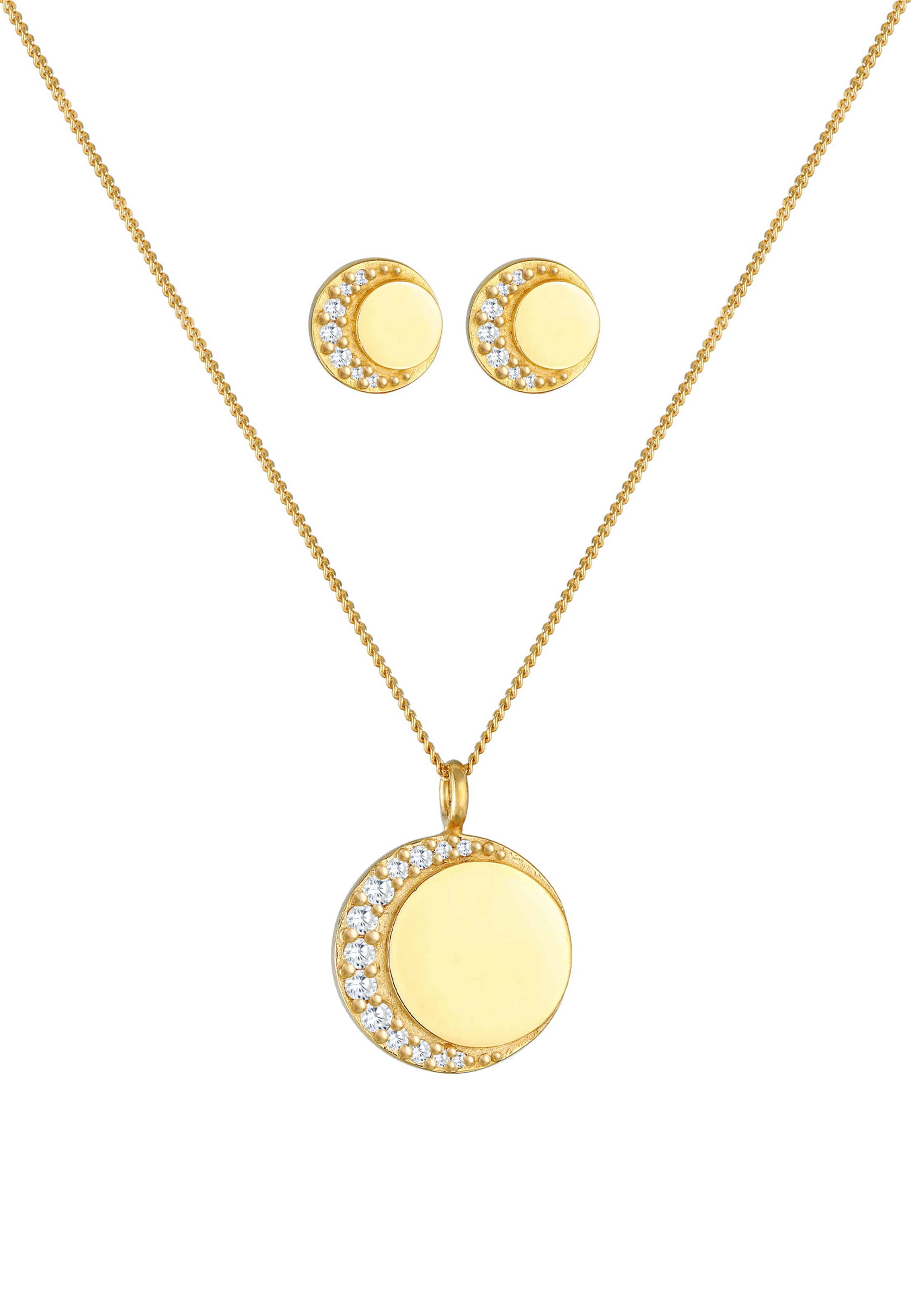 Nenalina Schmuckset Geo in Gold
