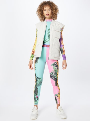 Skinny Leggings Carlo Colucci en mélange de couleurs