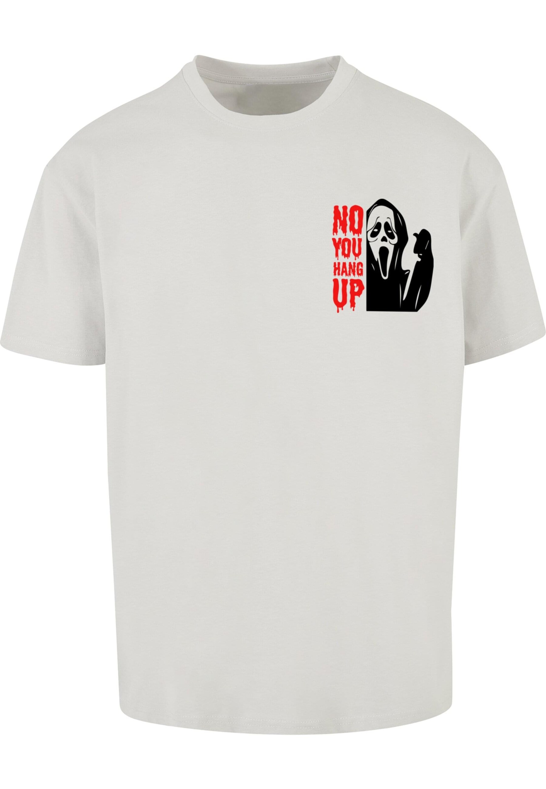 Merchcode Shirt in Grijs: voorkant