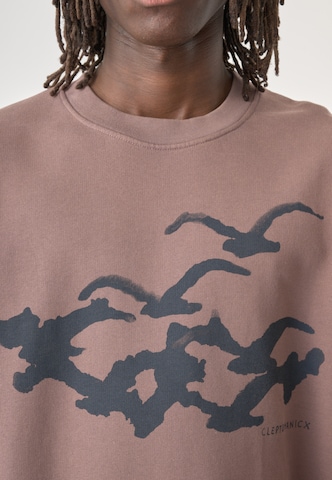 Cleptomanicx Pullover in Braun