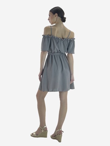 Elara Kleid in Grau